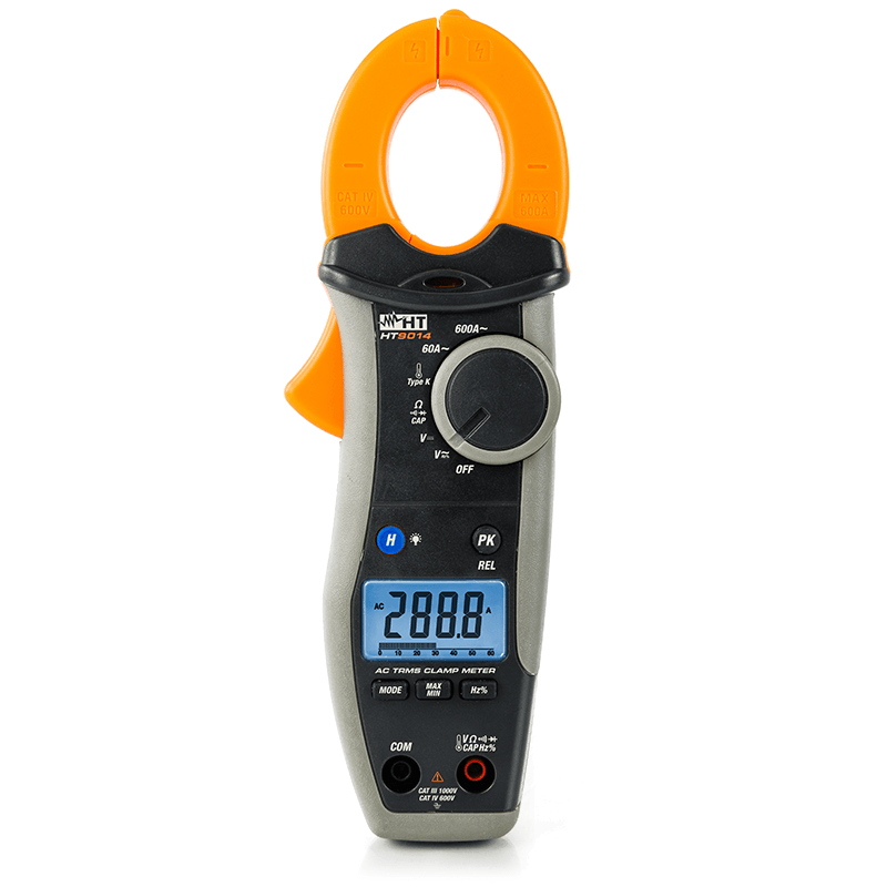 Professional clamp meter AC 600A TRMS, CAT IV 600V